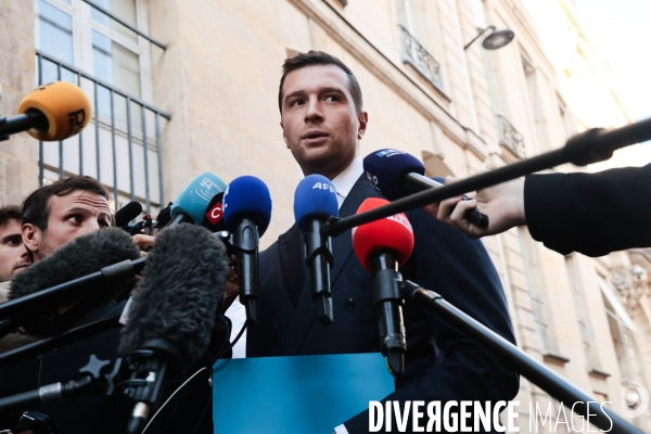 Matignon - consultations du 17 septembre