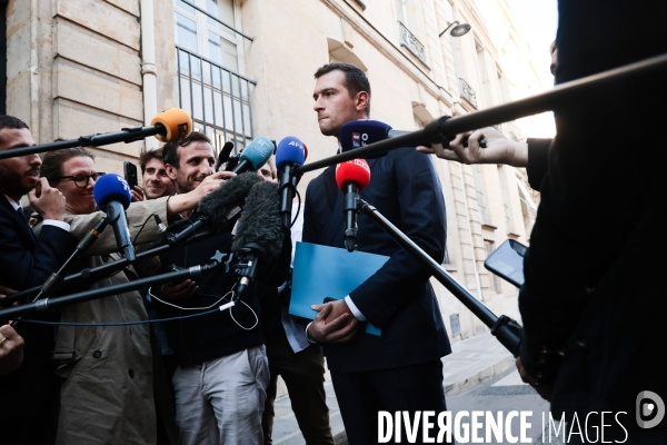 Matignon - consultations du 17 septembre