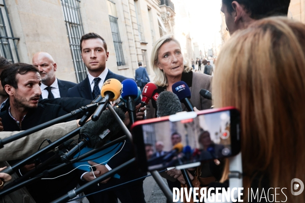 Matignon - consultations du 17 septembre 