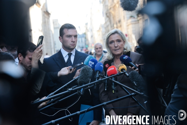 Matignon - consultations du 17 septembre 