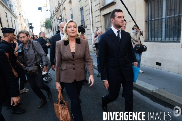 Matignon - consultations du 17 septembre 