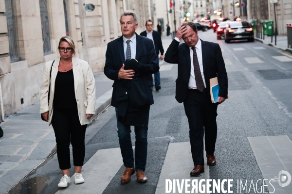 Matignon - consultations du 17 septembre