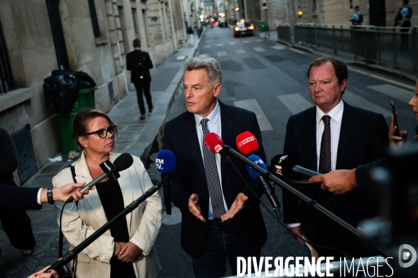 Matignon - consultations du 17 septembre