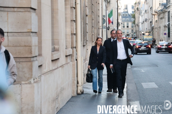 Matignon - consultations du 17 septembre 