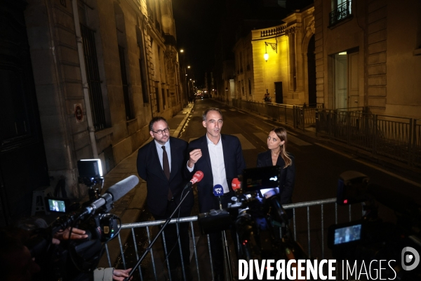 Matignon - consultations du 17 septembre 