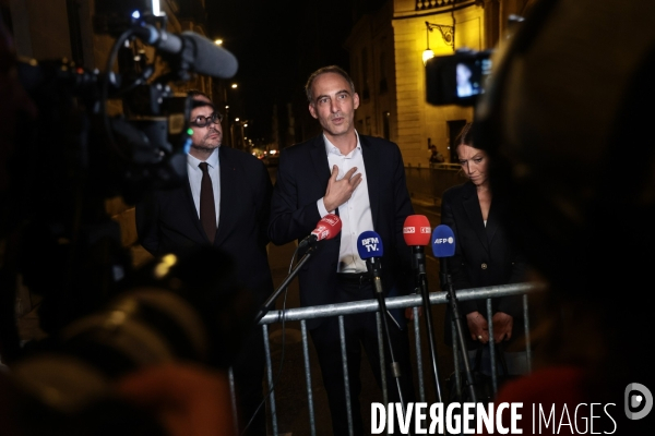 Matignon - consultations du 17 septembre 