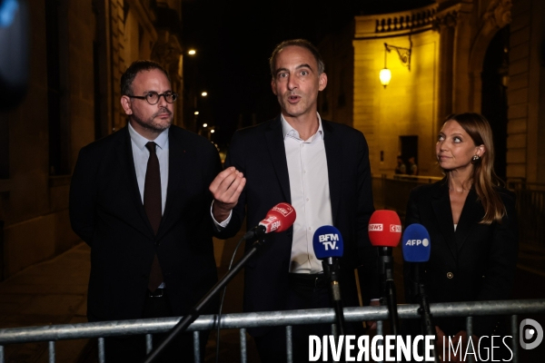 Matignon - consultations du 17 septembre 