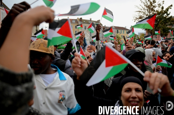 Reconnaissance de la Palestine : Bruno Piriou maire de Corbeil-Essonnes décide de distribuer des drapeaux palestiniens aux habitants