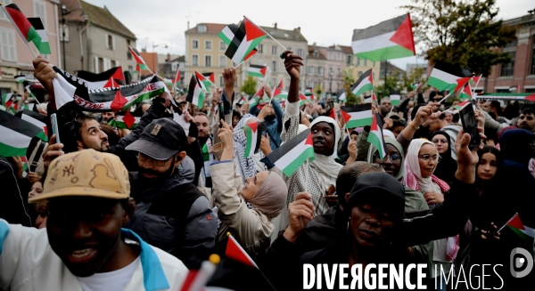 Reconnaissance de la Palestine : Bruno Piriou maire de Corbeil-Essonnes décide de distribuer des drapeaux palestiniens aux habitants