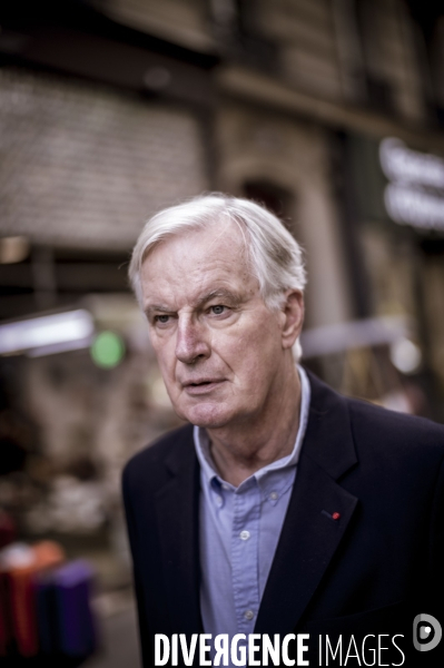 Michel Barnier en campagne, législative partielle