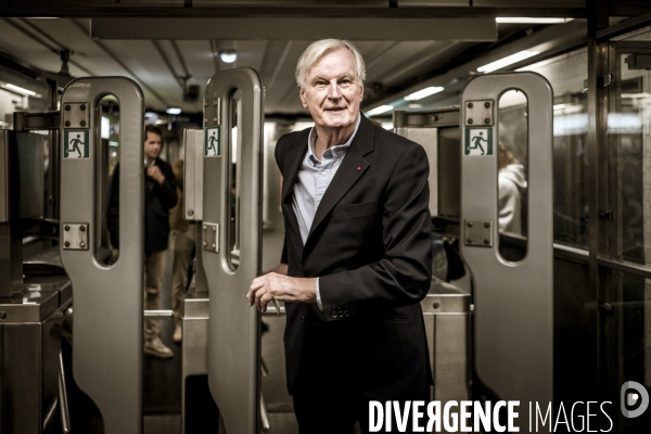 Michel Barnier en campagne, législative partielle