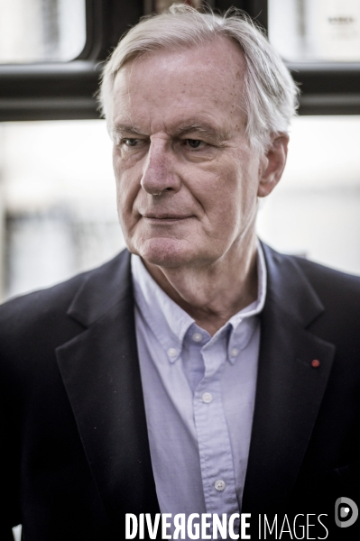 Michel Barnier en campagne, législative partielle