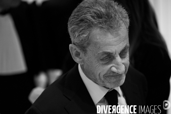 Nicolas Sarkozy après sa condamnation à cinq ans de prison.