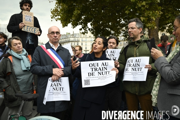 La SNCF dégrade le service des trains de nuits internationaux Paris-Berlin et Paris-Vienne. Le collectif   oui aux trains de nuit   dénonce.
