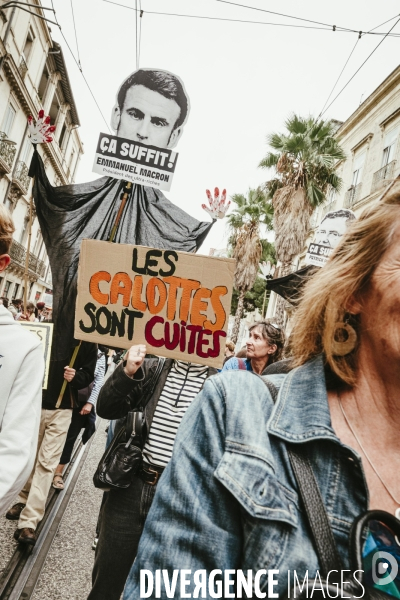 Marche des resistances, Montpellier, 28.09.2025