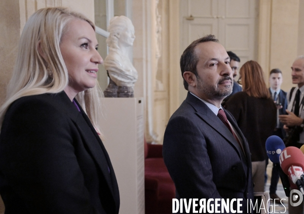 Nomination du Bureau de l Assemblée nationale / Election des 6 vice présidents et des 3 questeurs