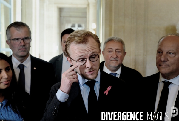 Assemblée Nationale élection des douze secrétaires du bureau