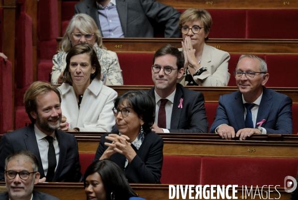 Assemblée Nationale élection des douze secrétaires du bureau