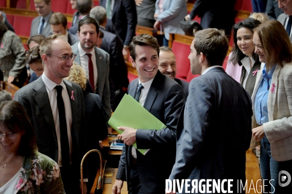 Assemblée Nationale élection des douze secrétaires du bureau