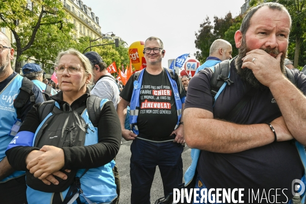Manifestation Intersyndicale du 2 Octobre 2025 à Paris