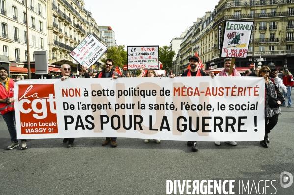 Manifestation Intersyndicale du 2 Octobre 2025 à Paris
