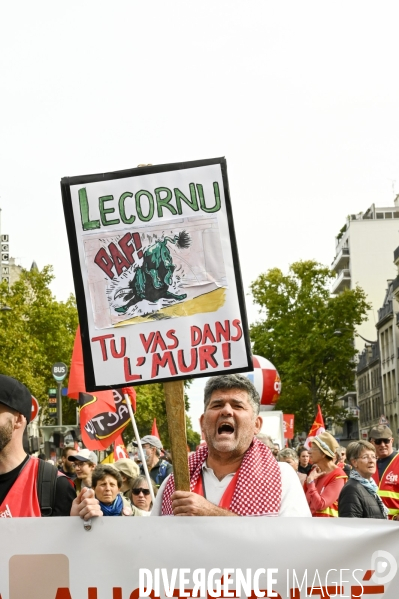 Manifestation Intersyndicale du 2 Octobre 2025 à Paris