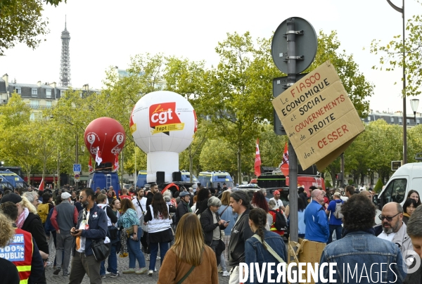 Manifestation Intersyndicale du 2 Octobre 2025 à Paris