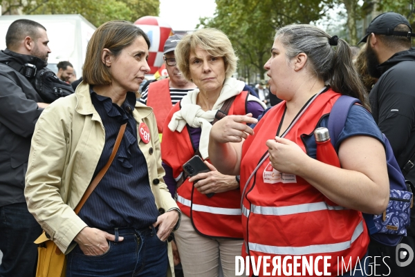 Manifestation Intersyndicale du 2 Octobre 2025 à Paris