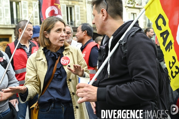 Manifestation Intersyndicale du 2 Octobre 2025 à Paris