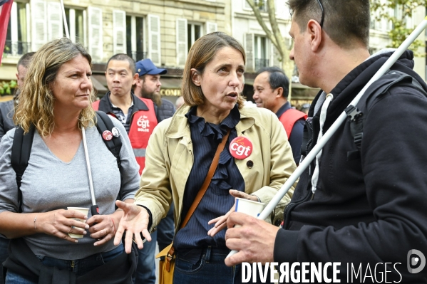 Manifestation Intersyndicale du 2 Octobre 2025 à Paris