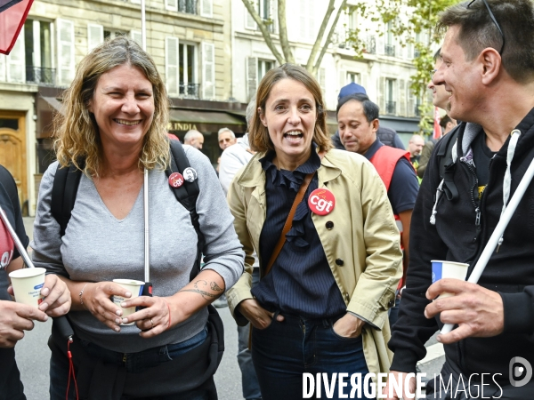 Manifestation Intersyndicale du 2 Octobre 2025 à Paris