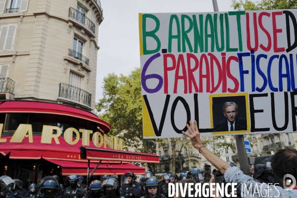 Manifestation de l intersyndicale du 2 octobre 2025