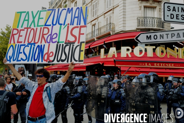 Manifestation de l intersyndicale du 2 octobre 2025