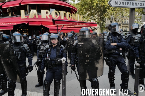 Manifestation de l intersyndicale du 2 octobre 2025
