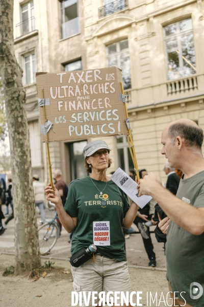 Greve et manifestation intersyndicale contre l austerite budgetaire 02102025