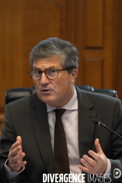 Palais de justice de Paris. Réunion des présidents de Cour d appel.