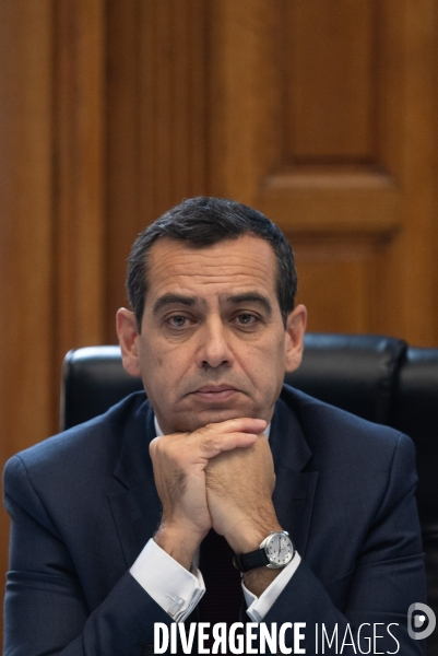 Palais de justice de Paris. Réunion des présidents de Cour d appel.