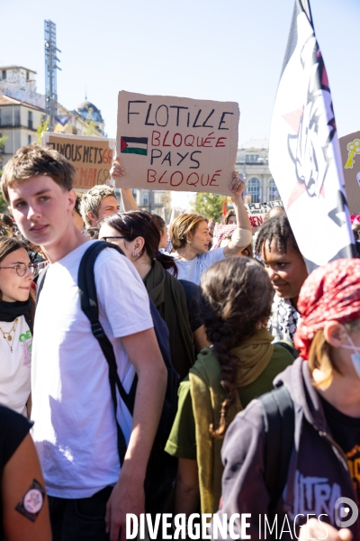 Manifestation Intersyndicale du 02.10.25 à Montpellier