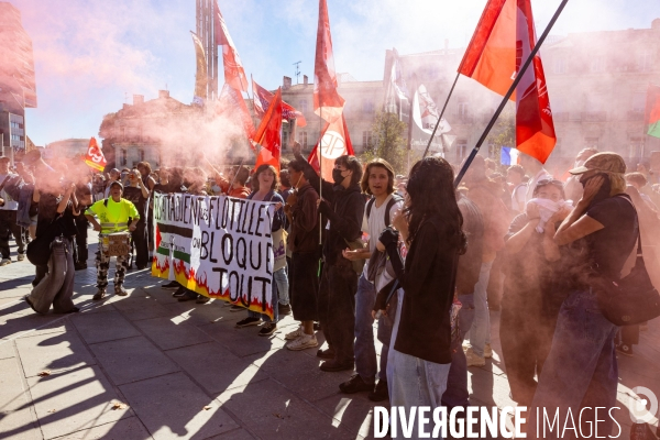 Manifestation Intersyndicale du 02.10.25 à Montpellier