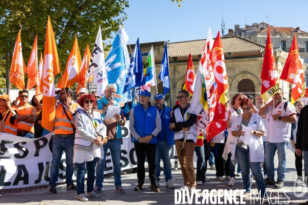 Manifestation Intersyndicale du 02.10.25 à Montpellier