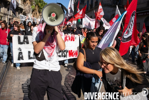 Manifestation Intersyndicale du 02.10.25 à Montpellier