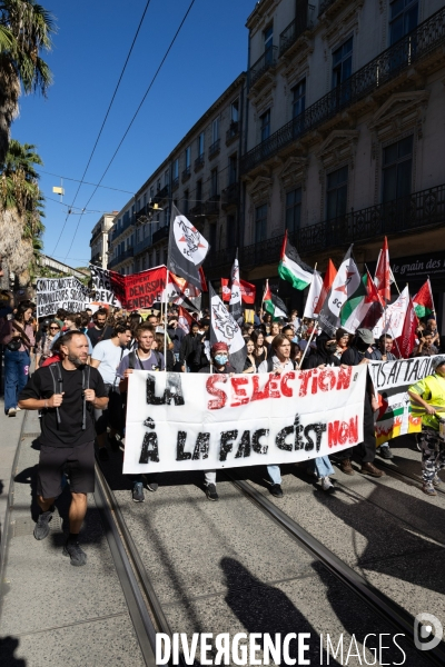Manifestation Intersyndicale du 02.10.25 à Montpellier