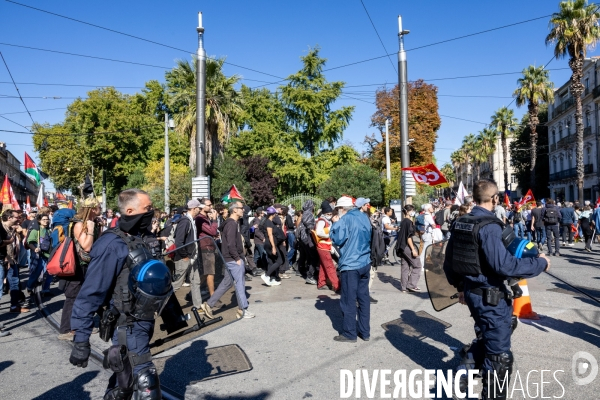 Manifestation Intersyndicale du 02.10.25 à Montpellier
