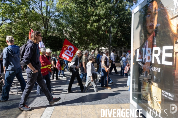Manifestation Intersyndicale du 02.10.25 à Montpellier