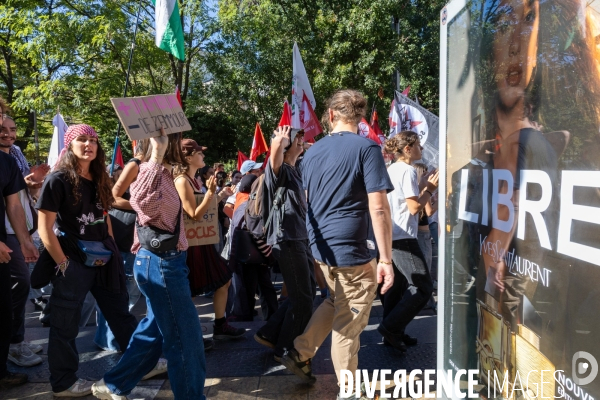 Manifestation Intersyndicale du 02.10.25 à Montpellier