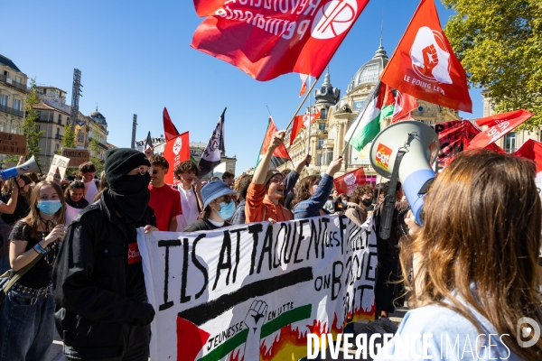 Manifestation Intersyndicale du 02.10.25 à Montpellier