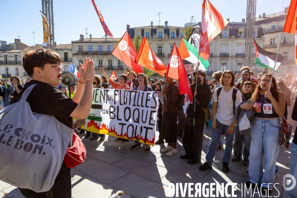 Manifestation Intersyndicale du 02.10.25 à Montpellier