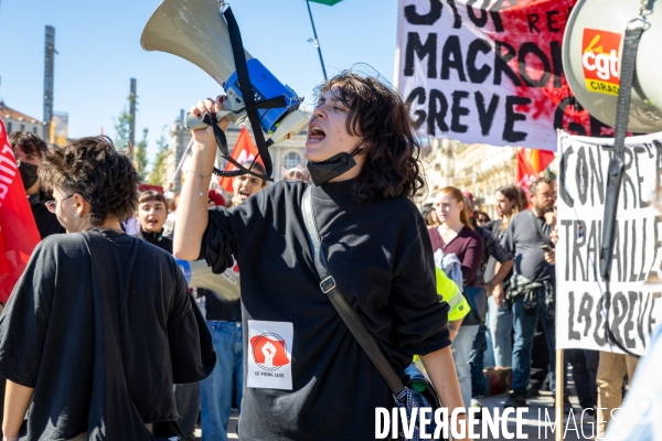 Manifestation Intersyndicale du 02.10.25 à Montpellier
