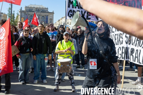 Manifestation Intersyndicale du 02.10.25 à Montpellier