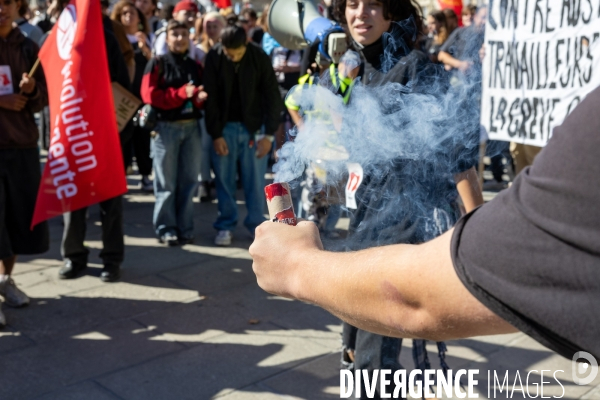 Manifestation Intersyndicale du 02.10.25 à Montpellier